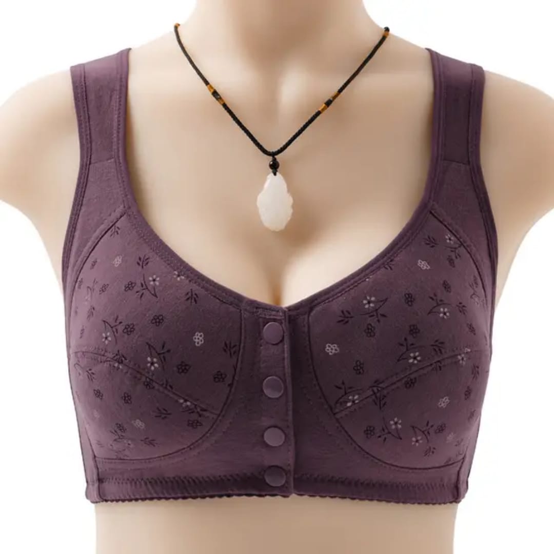 Anti-Sagging Front-Button Bra | সুন্দর শেপ, সহজ ব্যবহার ও আরামদায়ক  সাপোর্টিভ ব্রা।