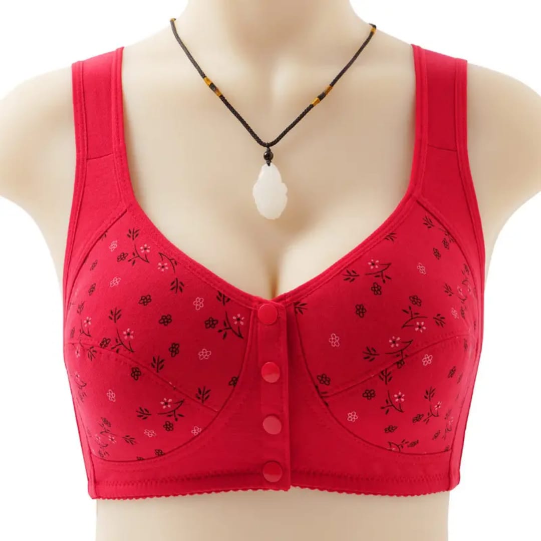 Anti-Sagging Front-Button Bra | সুন্দর শেপ, সহজ ব্যবহার ও আরামদায়ক  সাপোর্টিভ ব্রা।